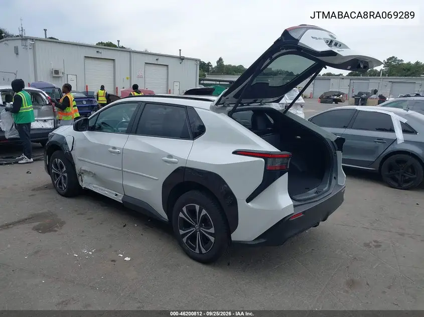 2024 TOYOTA BZ4X VIN JTMABACA8RA069289 — фото 3