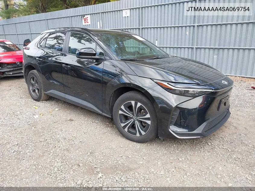TOYOTA BZ4X 2025, VIN JTMAAAAA4SA069754