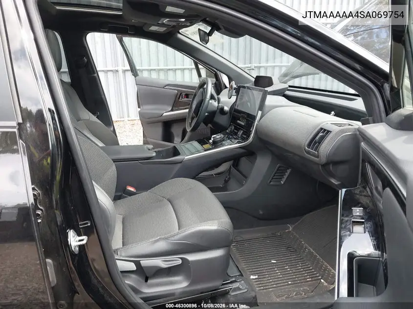 2025 TOYOTA BZ4X VIN JTMAAAAA4SA069754 — фото 5