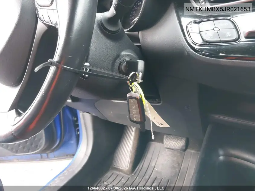 2018 TOYOTA C-HR VIN NMTKHMBX5JR021653 — фото 10