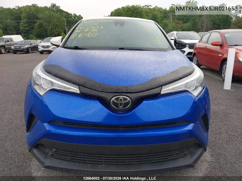 2018 TOYOTA C-HR VIN NMTKHMBX5JR021653 — фото 11