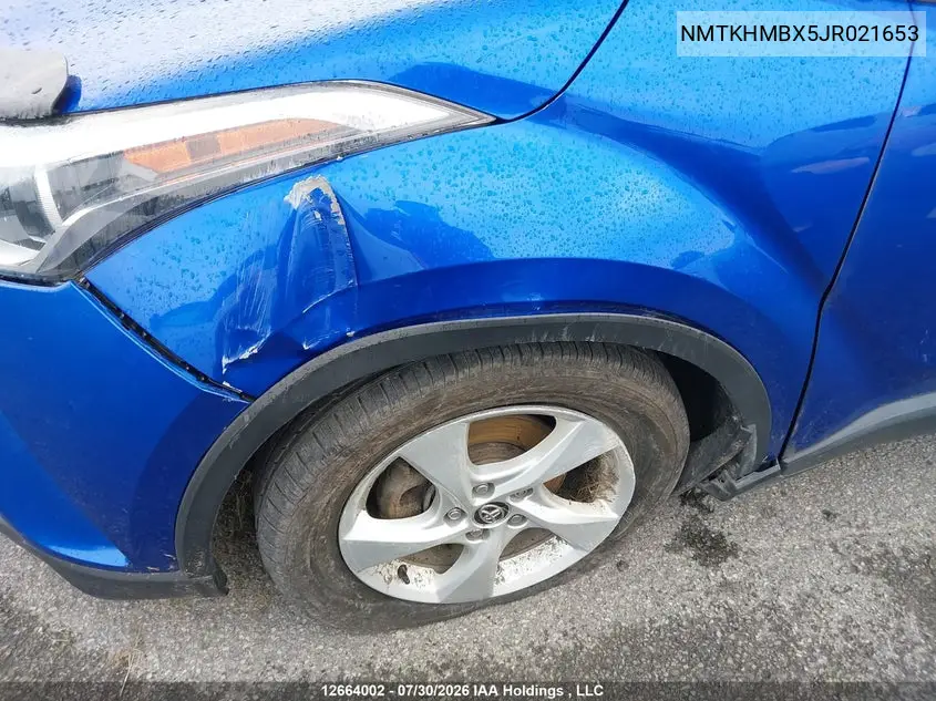 2018 TOYOTA C-HR VIN NMTKHMBX5JR021653 — фото 6