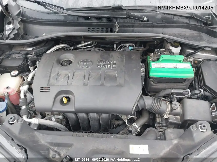 2018 TOYOTA C-HR VIN NMTKHMBX9JR014205 — фото 9
