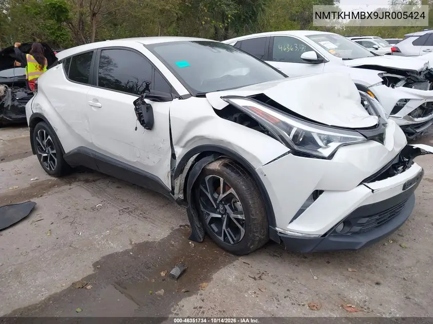TOYOTA C-HR 2018, VIN NMTKHMBX9JR005424