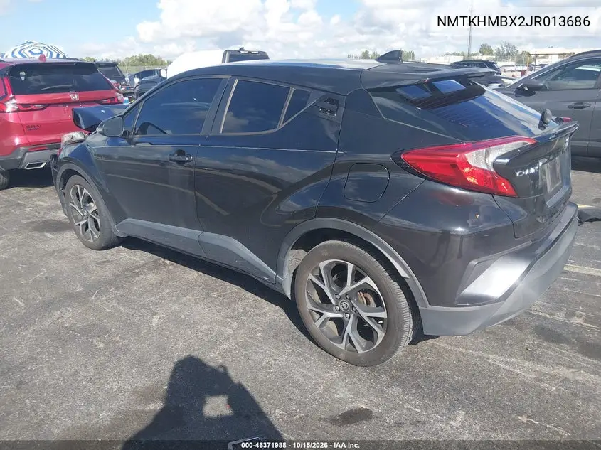 2018 TOYOTA C-HR VIN NMTKHMBX2JR013686 — фото 3