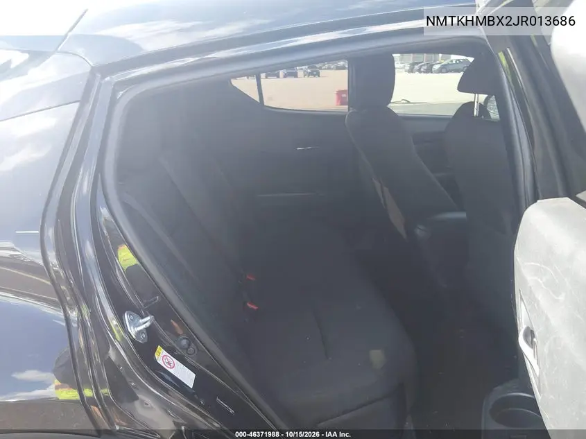 2018 TOYOTA C-HR VIN NMTKHMBX2JR013686 — фото 8