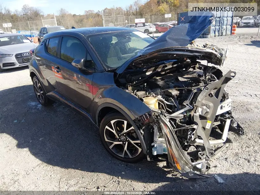 TOYOTA C-HR 2018, VIN JTNKHMBX5JL003099