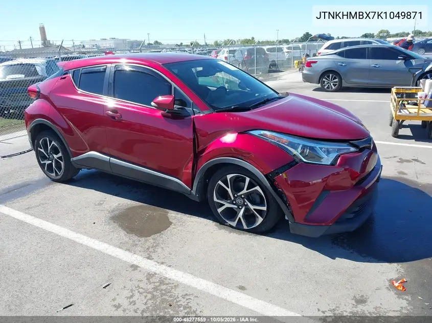 TOYOTA C-HR 2019, VIN JTNKHMBX7K1049871