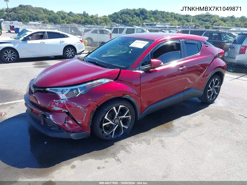 2019 TOYOTA C-HR VIN JTNKHMBX7K1049871 — фото 2