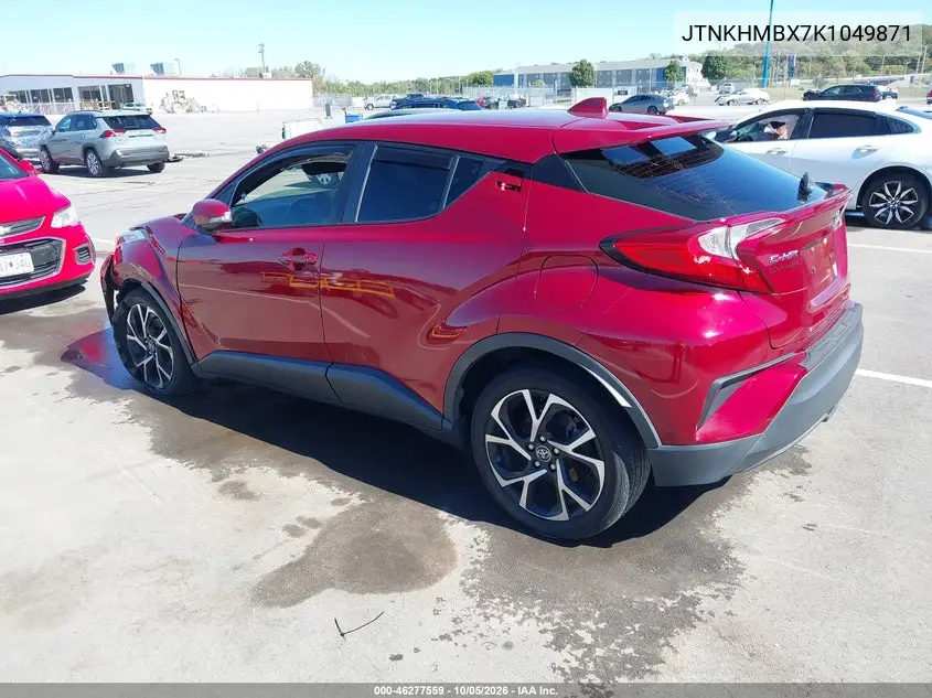 2019 TOYOTA C-HR VIN JTNKHMBX7K1049871 — фото 3