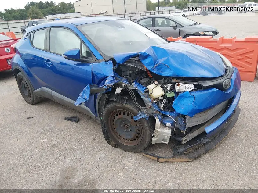 TOYOTA C-HR 2019, VIN NMTKHMBX2KR082072