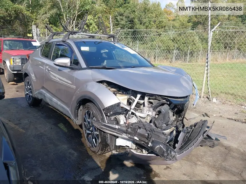 TOYOTA C-HR 2019, VIN NMTKHMBX5KR086438