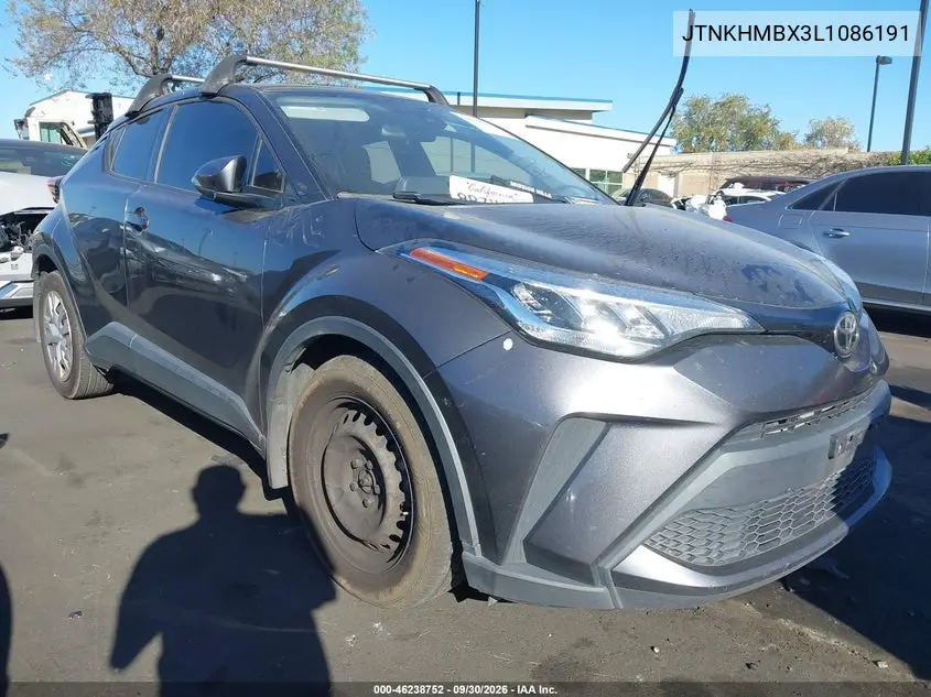 TOYOTA C-HR 2020, VIN JTNKHMBX3L1086191