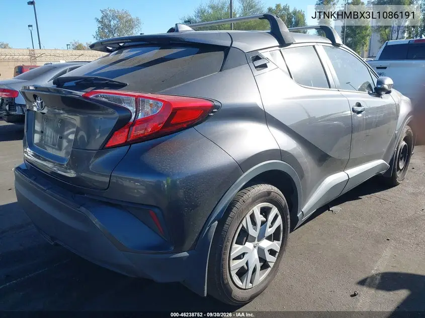 2020 TOYOTA C-HR VIN JTNKHMBX3L1086191 — фото 4