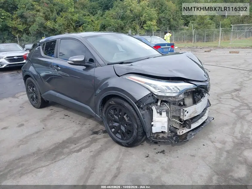 TOYOTA C-HR 2020, VIN NMTKHMBX7LR116332