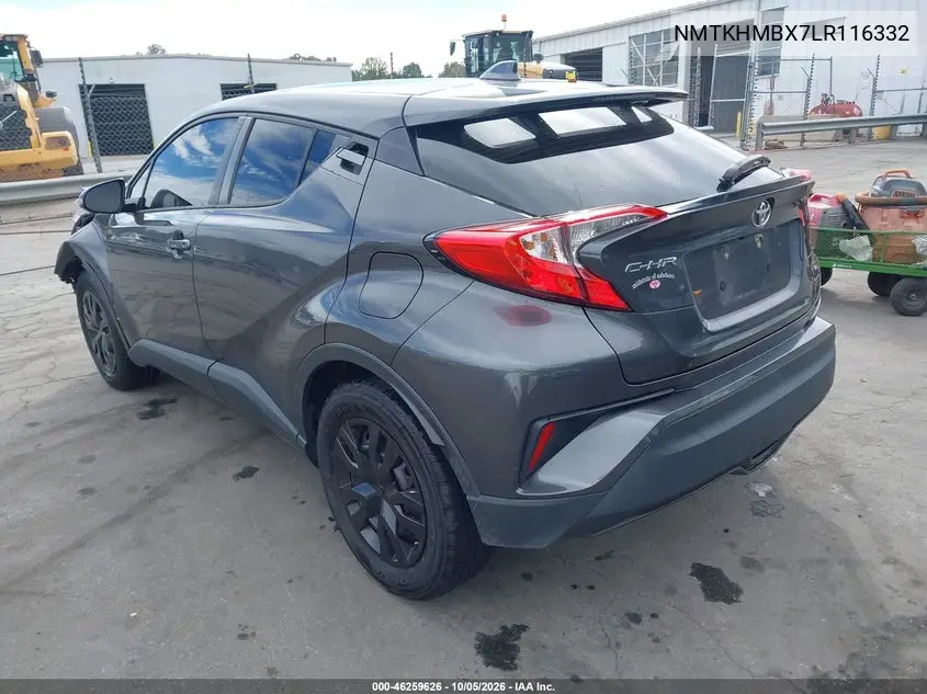 2020 TOYOTA C-HR VIN NMTKHMBX7LR116332 — фото 3