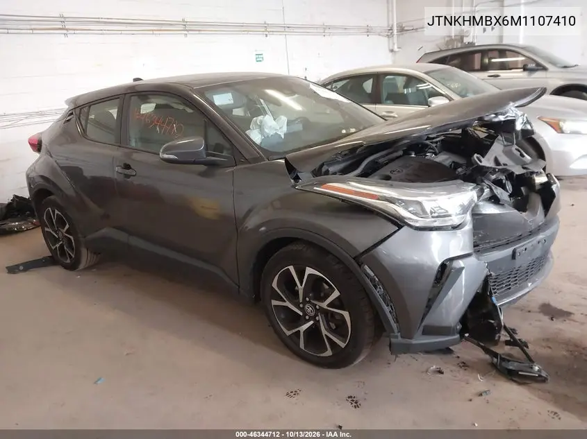 TOYOTA C-HR 2021, VIN JTNKHMBX6M1107410