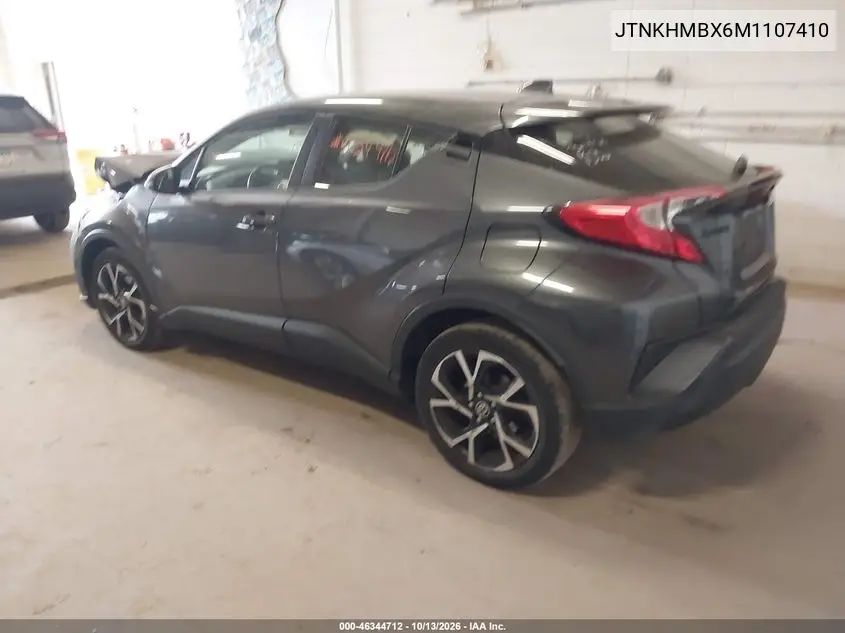 2021 TOYOTA C-HR VIN JTNKHMBX6M1107410 — фото 3