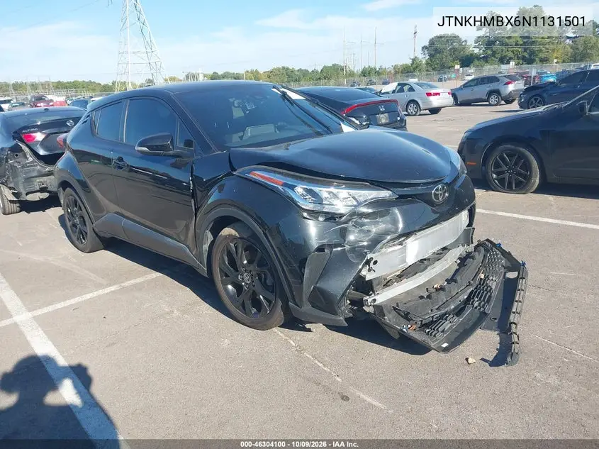 TOYOTA C-HR 2022, VIN JTNKHMBX6N1131501
