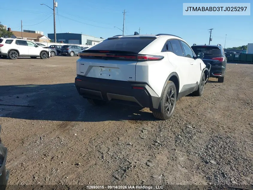 2026 TOYOTA C-HR VIN JTMABABD3TJ025297 — фото 4