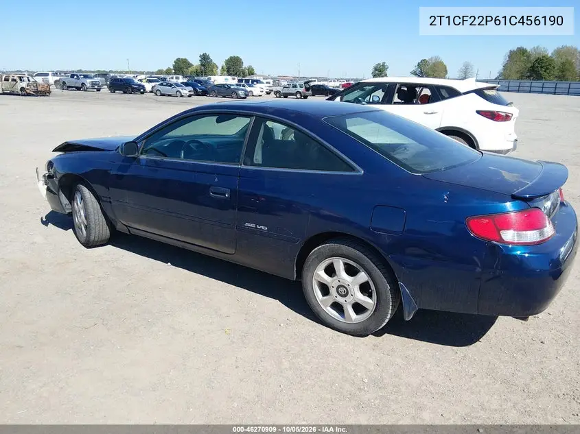 2001 TOYOTA CAMRY SOLARA VIN 2T1CF22P61C456190 — фото 3