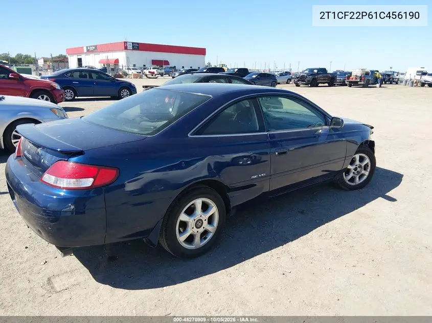 2001 TOYOTA CAMRY SOLARA VIN 2T1CF22P61C456190 — фото 4