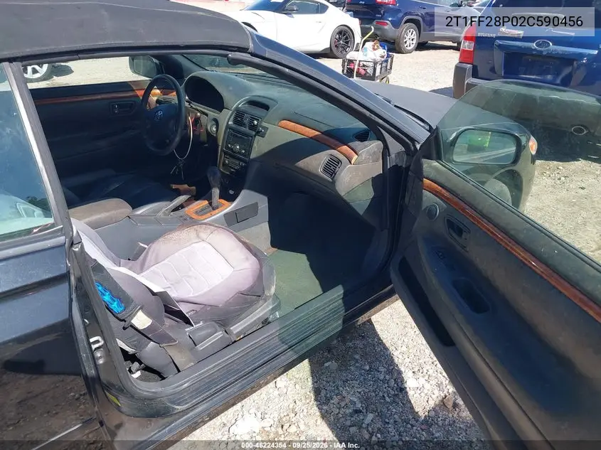 2002 TOYOTA CAMRY SOLARA VIN 2T1FF28P02C590456 — фото 5