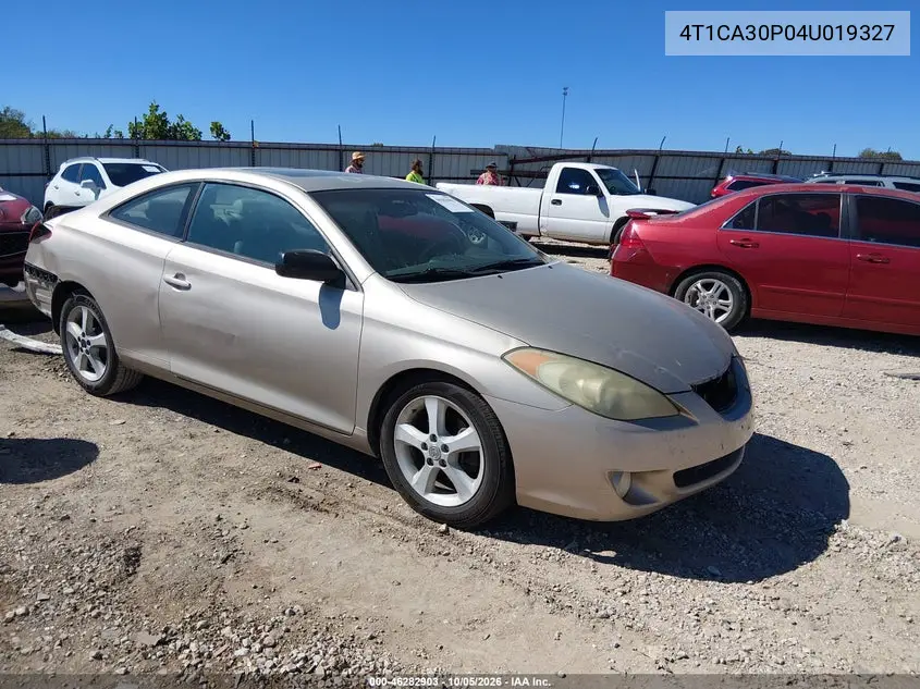 TOYOTA CAMRY SOLARA 2004, VIN 4T1CA30P04U019327