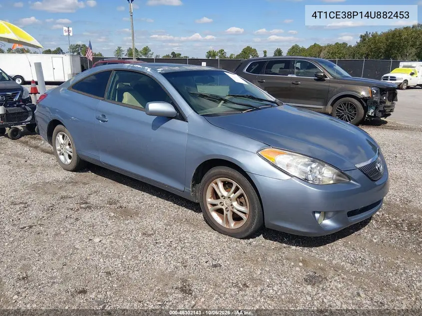 TOYOTA CAMRY SOLARA 2004, VIN 4T1CE38P14U882453