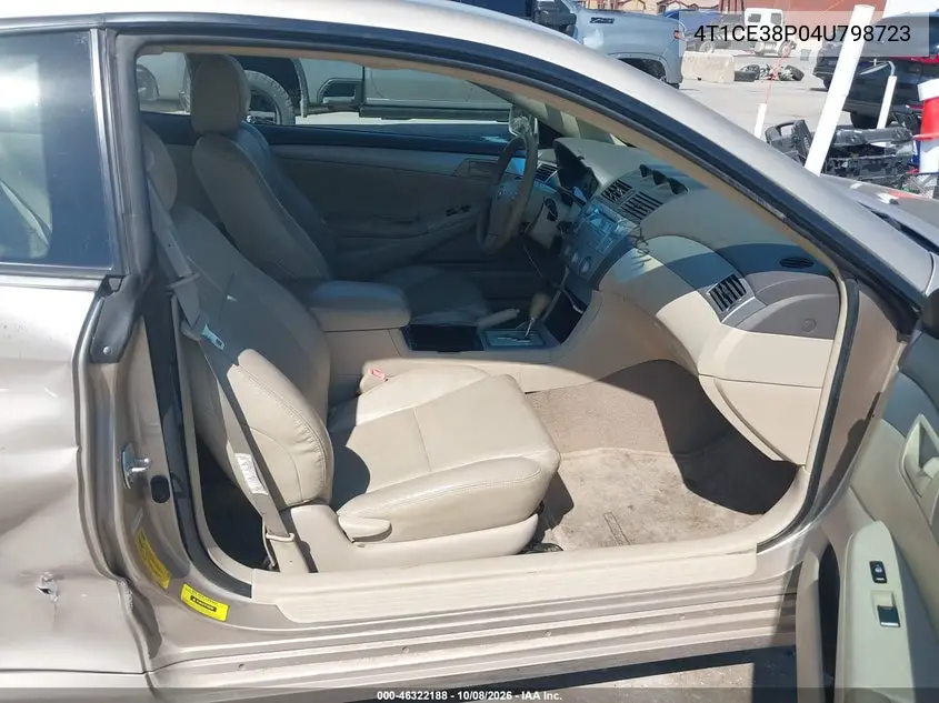 2004 TOYOTA CAMRY SOLARA VIN 4T1CE38P04U798723 — фото 5