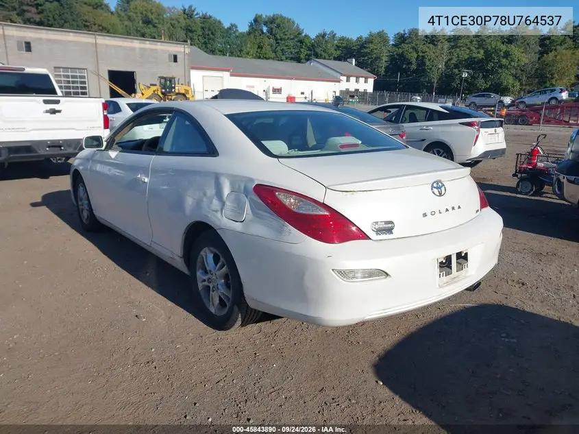 2008 TOYOTA CAMRY SOLARA VIN 4T1CE30P78U764537 — фото 3