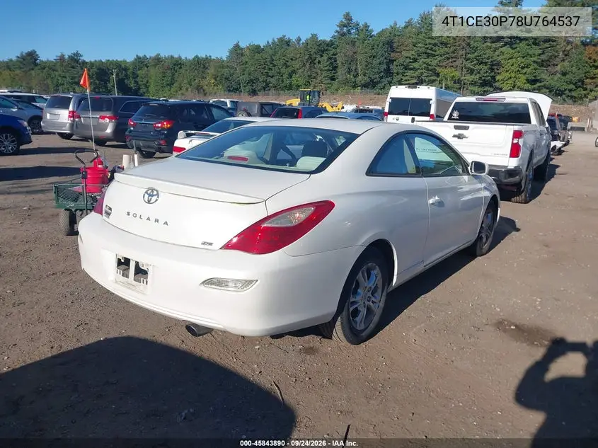 2008 TOYOTA CAMRY SOLARA VIN 4T1CE30P78U764537 — фото 4