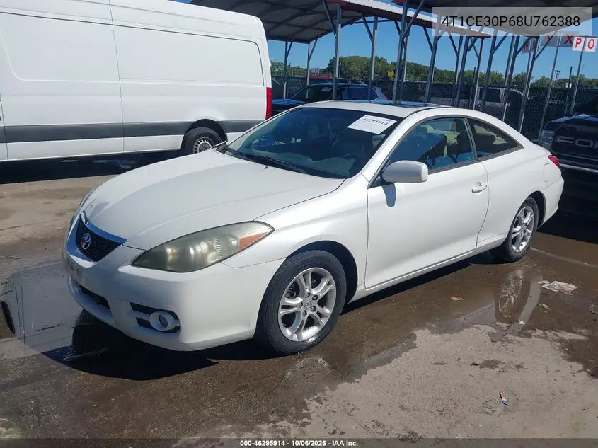 2008 TOYOTA CAMRY SOLARA VIN 4T1CE30P68U762388 — фото 2