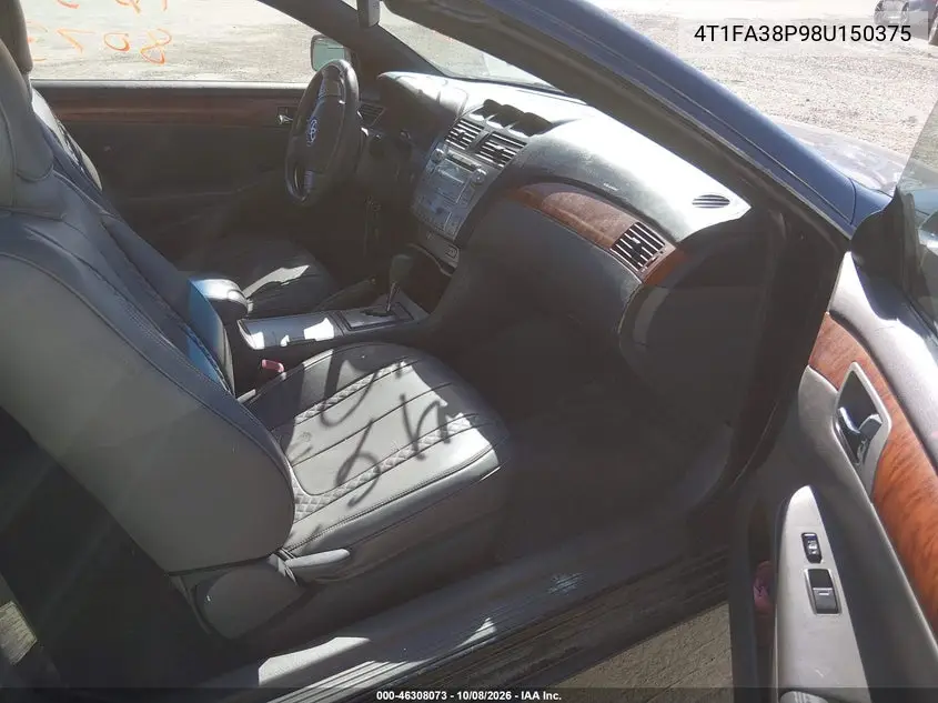 2008 TOYOTA CAMRY SOLARA VIN 4T1FA38P98U150375 — фото 5