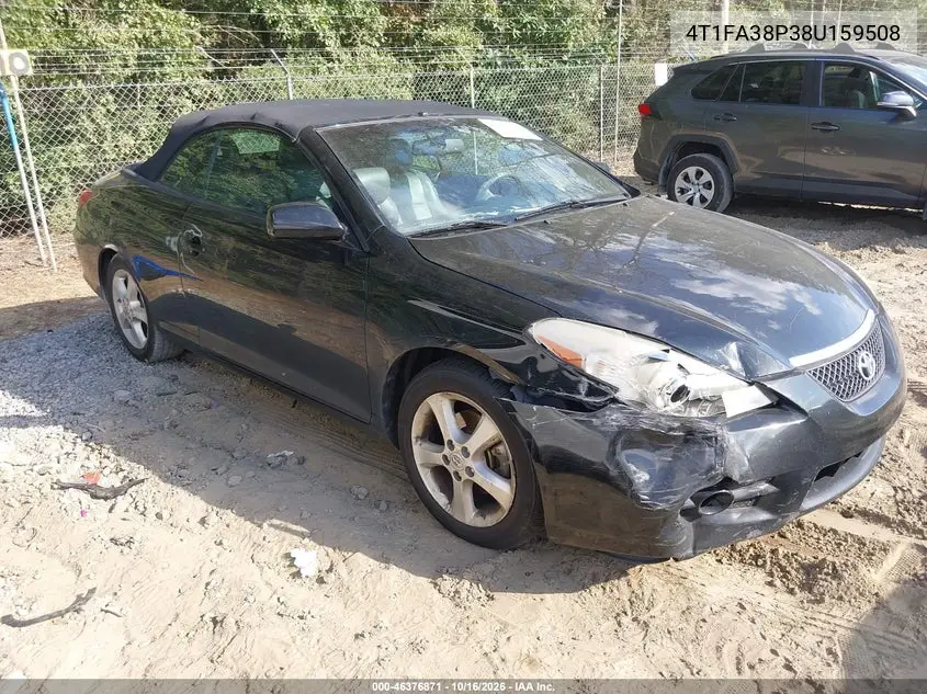 TOYOTA CAMRY SOLARA 2008, VIN 4T1FA38P38U159508