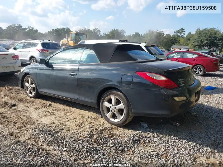 2008 TOYOTA CAMRY SOLARA VIN 4T1FA38P38U159508 — фото 3