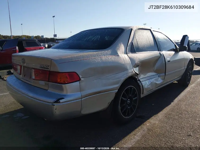 2001 TOYOTA CAMRY VIN JT2BF28K610309684 — фото 4