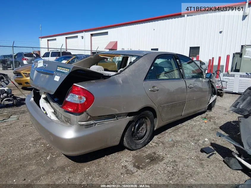 2004 TOYOTA CAMRY VIN 4T1BE32K34U379161 — фото 4