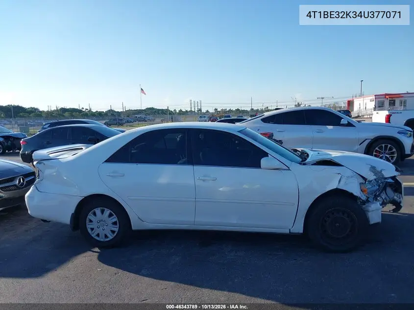 2004 TOYOTA CAMRY VIN 4T1BE32K34U377071 — фото 13