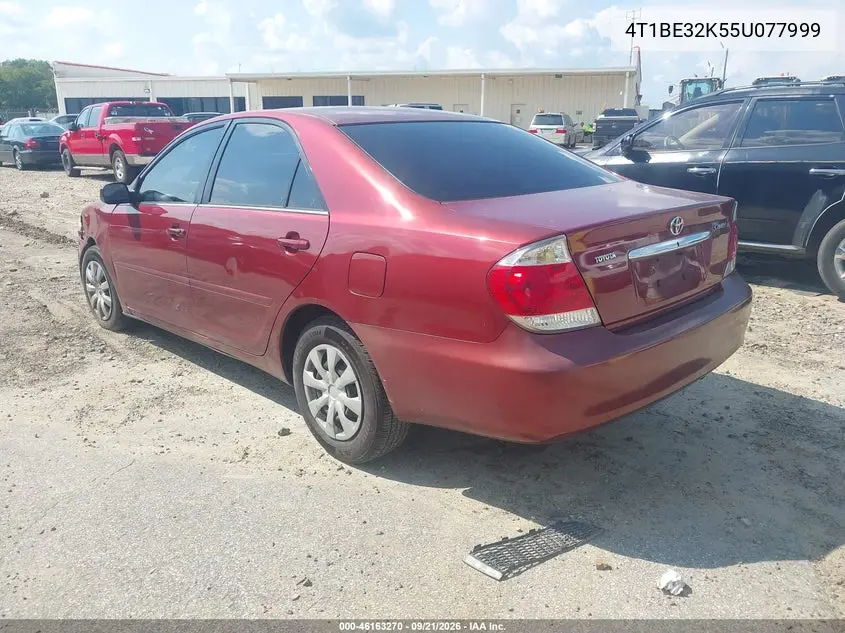 2005 TOYOTA CAMRY VIN 4T1BE32K55U077999 — фото 3