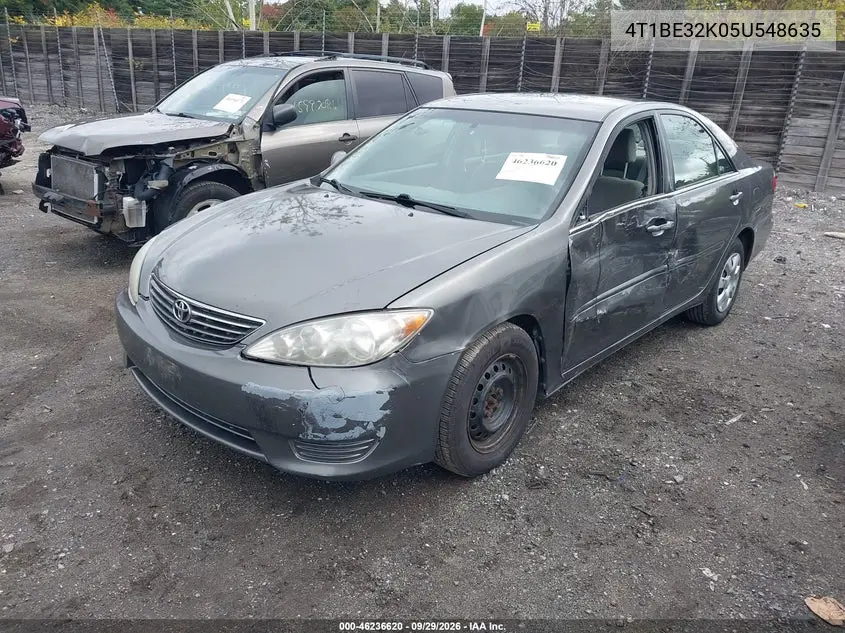 2005 TOYOTA CAMRY VIN 4T1BE32K05U548635 — фото 2