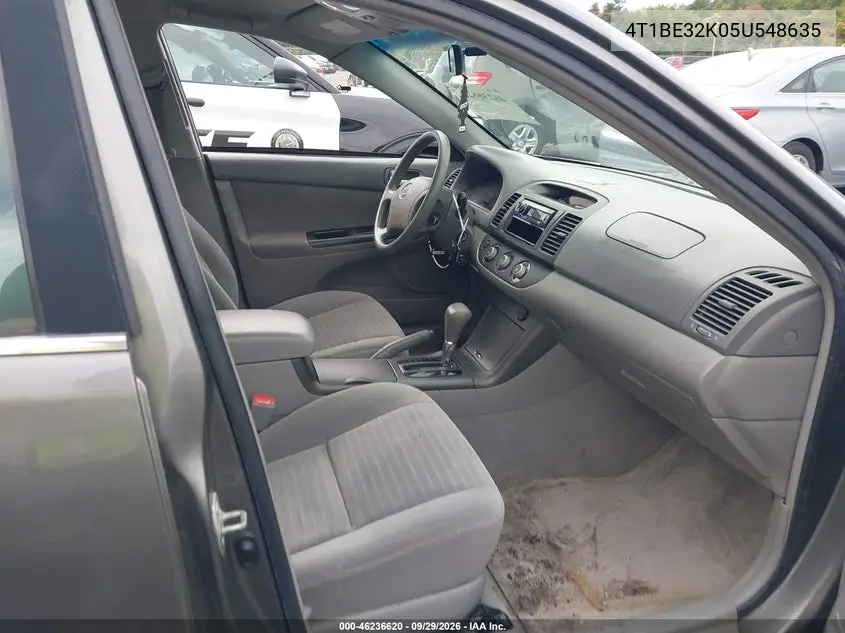 2005 TOYOTA CAMRY VIN 4T1BE32K05U548635 — фото 5