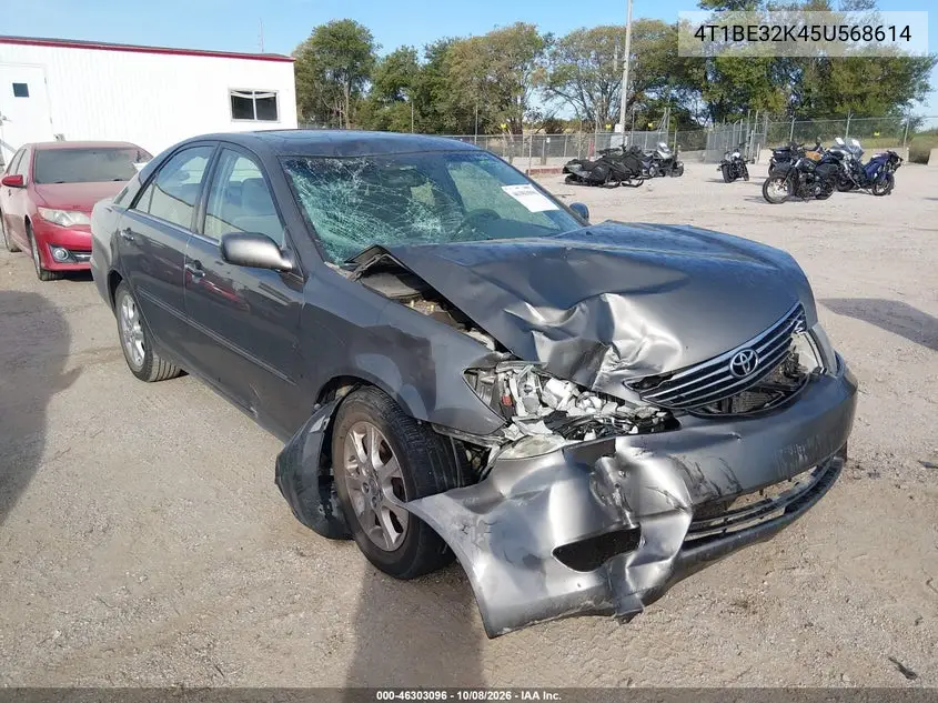 TOYOTA CAMRY 2005, VIN 4T1BE32K45U568614