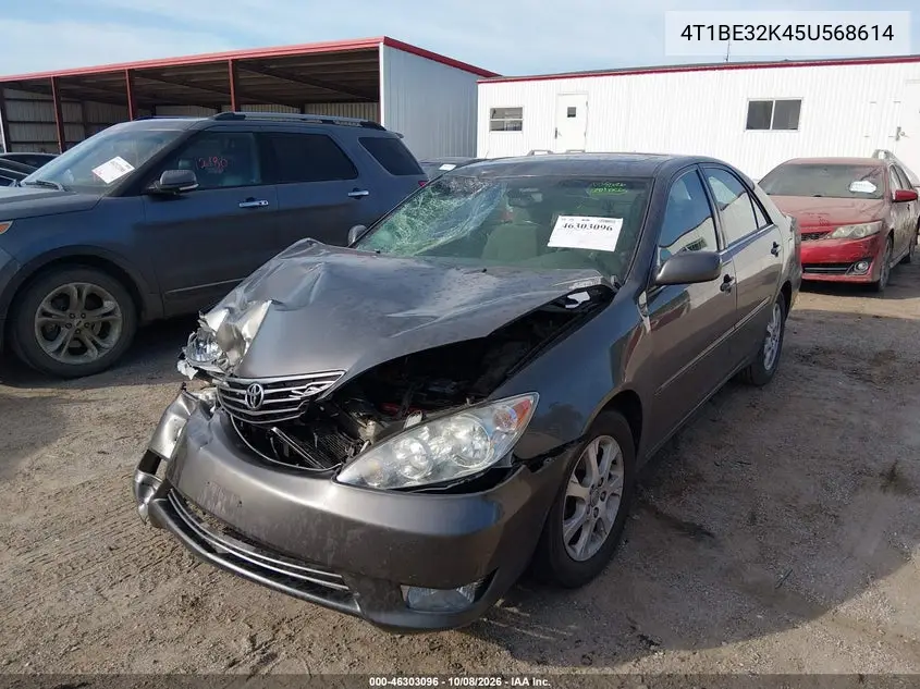 2005 TOYOTA CAMRY VIN 4T1BE32K45U568614 — фото 2
