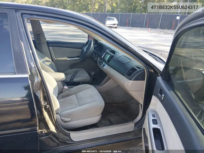 2005 TOYOTA CAMRY VIN 4T1BE32K55U624317 — фото 5
