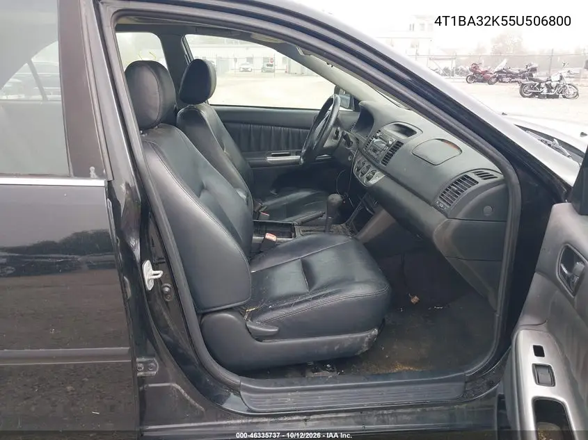 2005 TOYOTA CAMRY VIN 4T1BA32K55U506800 — фото 5
