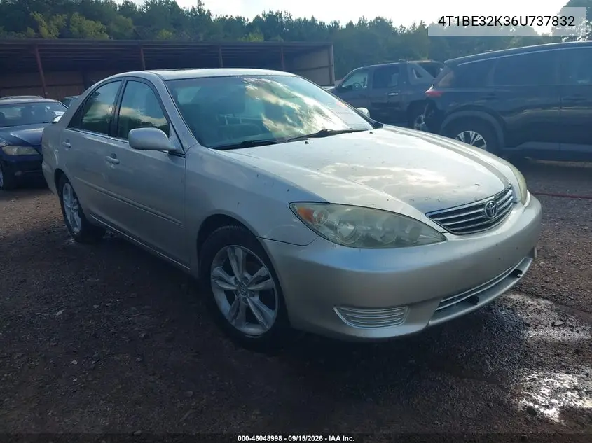 TOYOTA CAMRY 2006, VIN 4T1BE32K36U737832