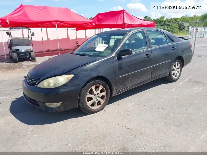 2006 TOYOTA CAMRY VIN 4T1BF32K06U625972 — фото 2