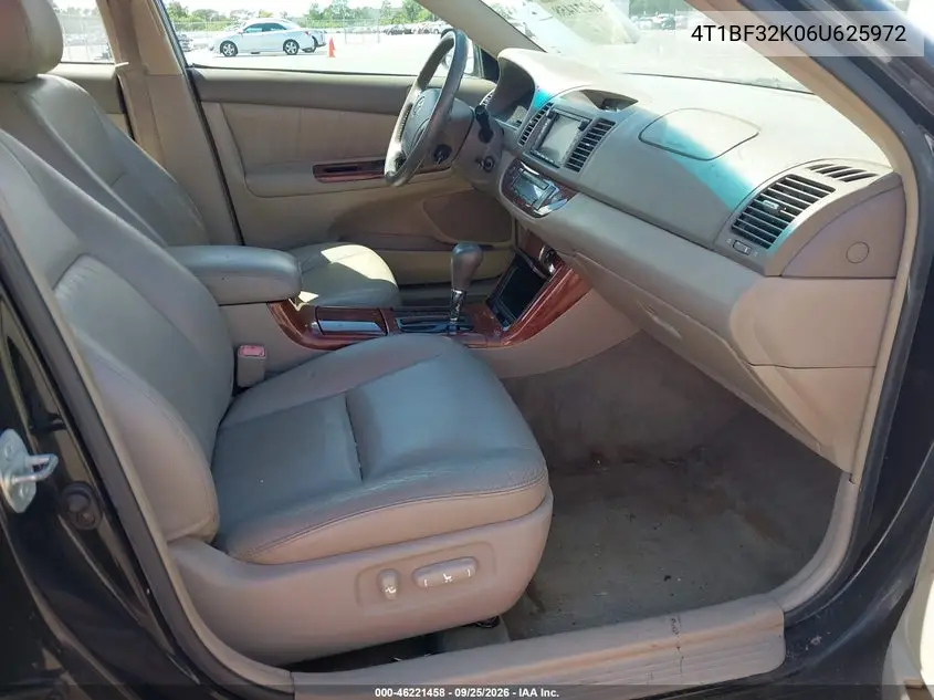 2006 TOYOTA CAMRY VIN 4T1BF32K06U625972 — фото 5