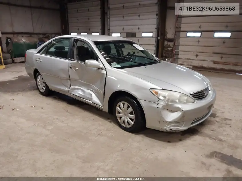 TOYOTA CAMRY 2006, VIN 4T1BE32K96U653868